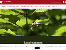 Tablet Screenshot of leggimontagna.it